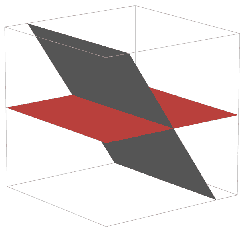plane and plane intersection
